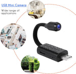V380 U21 HD mini WiFi USB camera 1080P wireless security camera with motion detection AI human detection loop recording and mobile app live monitoring