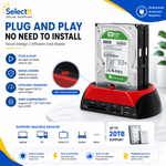 USB 3.0 SATA HDD dock for computer and laptop