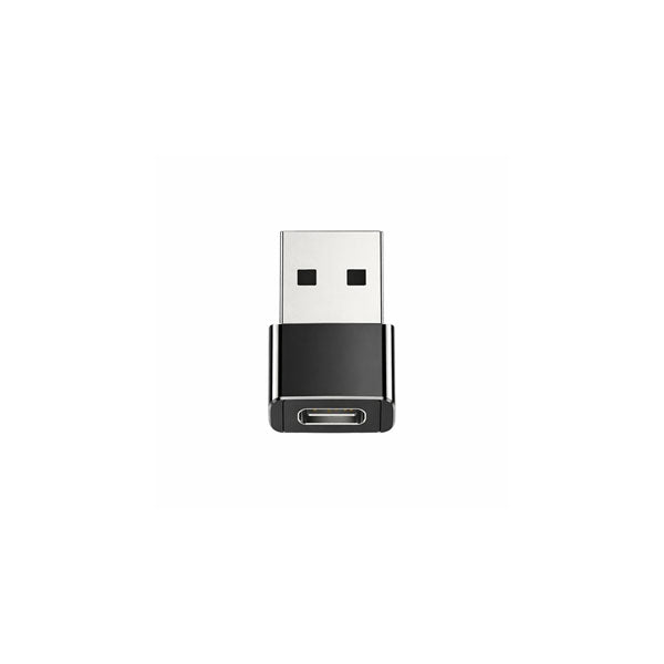 USB-A female to USB Type-C male converter adapter for charging and data transfer