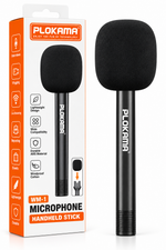 PLOKAMA WM1 Lavalier Microphone Stick Handheld Handle for Wireless Lavalier Mic