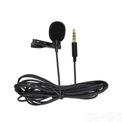 Professional Lavalier Microphone Clip-On Mic for YouTube, Interview, Podcast & Live Streaming