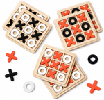 XOXO Tic Tac Toe Game, Tic Tac Toe Board Game, Kids Strategy Game, Family Board Game,