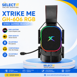 XTRIKE ME GH-606 RGB Wired Gaming Headset with Adjustable Microphone 