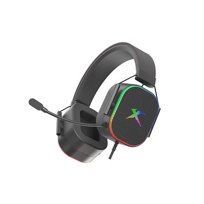XTRIKE ME GH-606 RGB Wired Gaming Headset with Adjustable Microphone | Stereo Over-Ear Gaming Headphones
