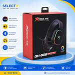 XTRIKE ME GH-606 RGB Wired Gaming Headset with Adjustable Microphone