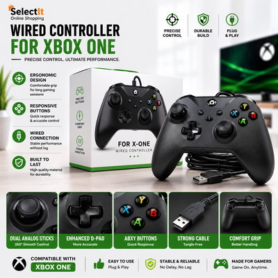 Wired Controller For Xbox One Wired Gaming Controller Action and adventure games Xbox One gaming