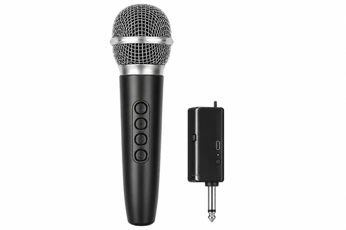 Wireless Lavalier Microphone System for Vlogging, Interviews & Content - DS01 2.4GHz Wireless Collar Microphone with Noise Reduction for Mobile Video