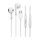 GIONEE Type C Earphones wired handsfree with mic and deep bass for Android devices