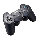 Black PS3 DualShock 3 Wireless Controller with Bluetooth for PlayStation 3 gaming