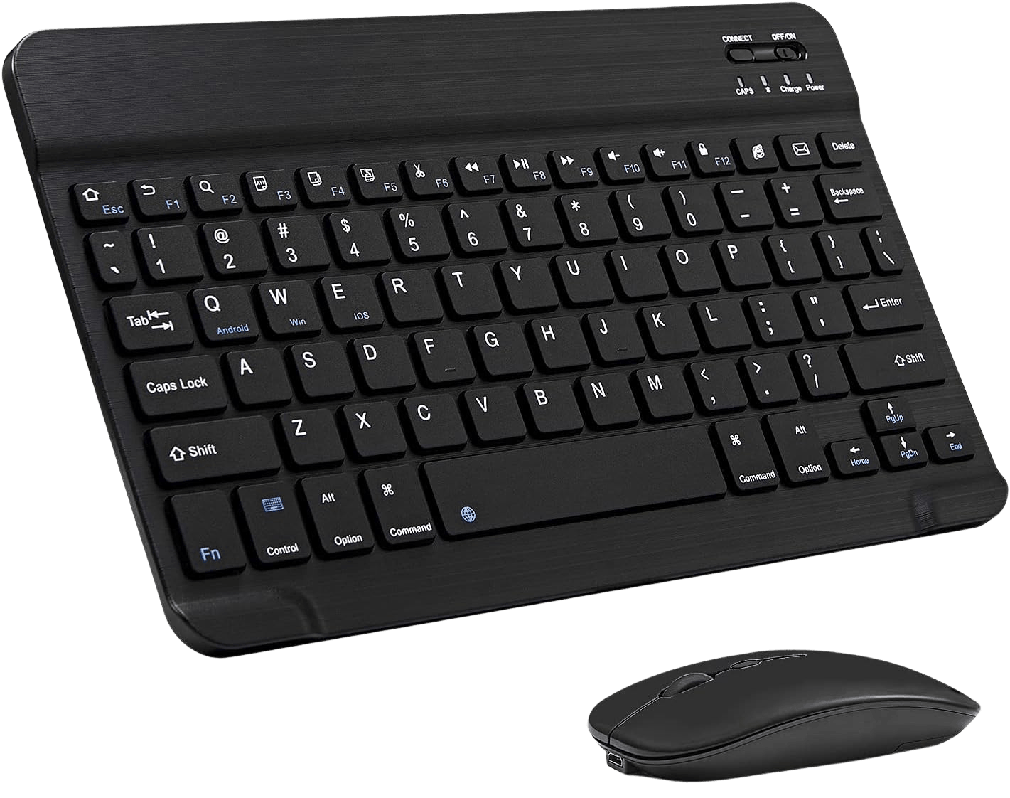 KM908 wireless keyboard and mouse combo with slim USB plug and play design for laptop desktop and tablet use