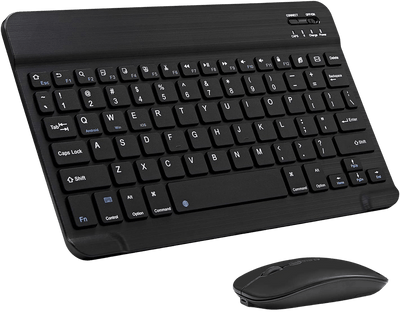 Wireless Keyboard and Mouse Combo for PC, Laptop & Tablet KM908 – USB 2.0 Wireless Set Rechargable