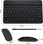 KM908 wireless keyboard and mouse combo with slim USB plug and play design for laptop desktop and tablet use