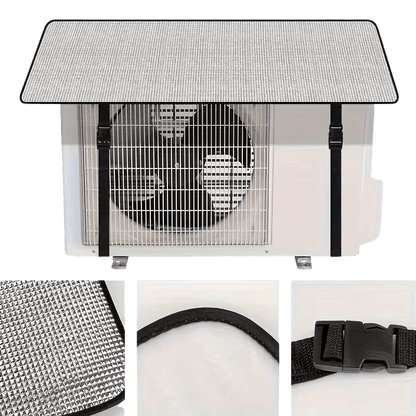 Reflective Outdoor AC Unit Cover Waterproof Aluminum Air Conditioner Protector