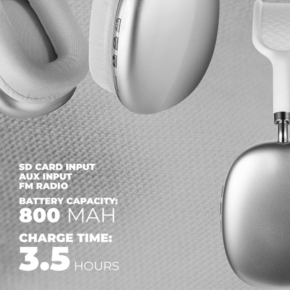 P9 wireless Bluetooth over-ear headphones with mic Hi-Fi stereo sound noise cancelling foldable gaming and music headset