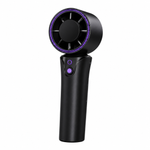 Portable Turbo Handheld Fan with LED Display | 100 Speed Levels Rechargeable Cooling Fan
