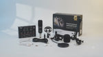 V10 Bm-800 Podcast Condenser Microphone Set With Live Sound Card, Rechargeable 12 Kinds Of Auxiliary Background For Karaoke Singing, Youtube Recording Mic