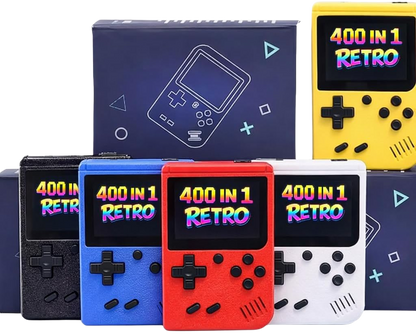 SUP Game Box 400 in 1 portable retro handheld gaming console with built-in classic games