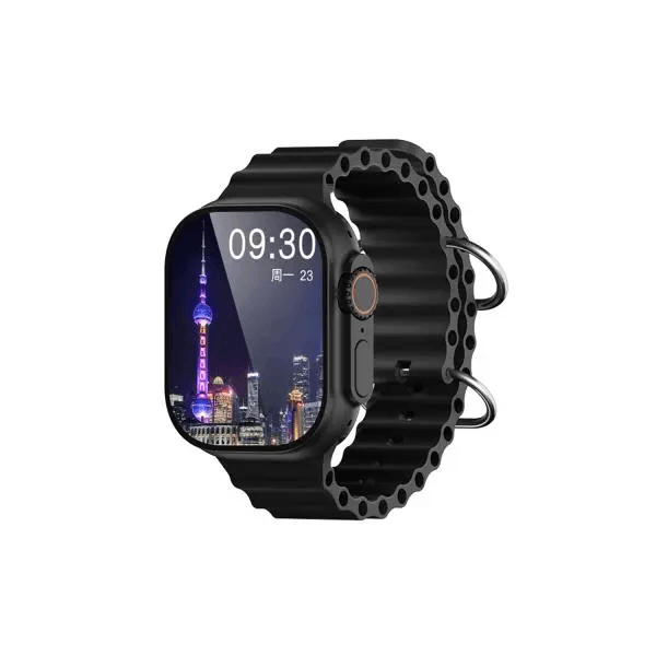 V200 Ultra 2.2 Smart Watch Orange IP68 Waterproof Bluetooth Calling Fitness Tracker with WearFit Pro App