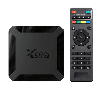 X96Q Mini Smart Android TV Box 2GB RAM 16GB ROM 4K 60FPS Android 10 Quad Core WiFi