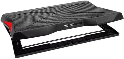 XTRIKE ME FN811 Laptop Cooling Pad with 6 Fans and Dual USB Ports