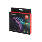 XTRIKE ME HT-5050-B3 3M RGB LED Strip Light with Bluetooth App Control and USB Power