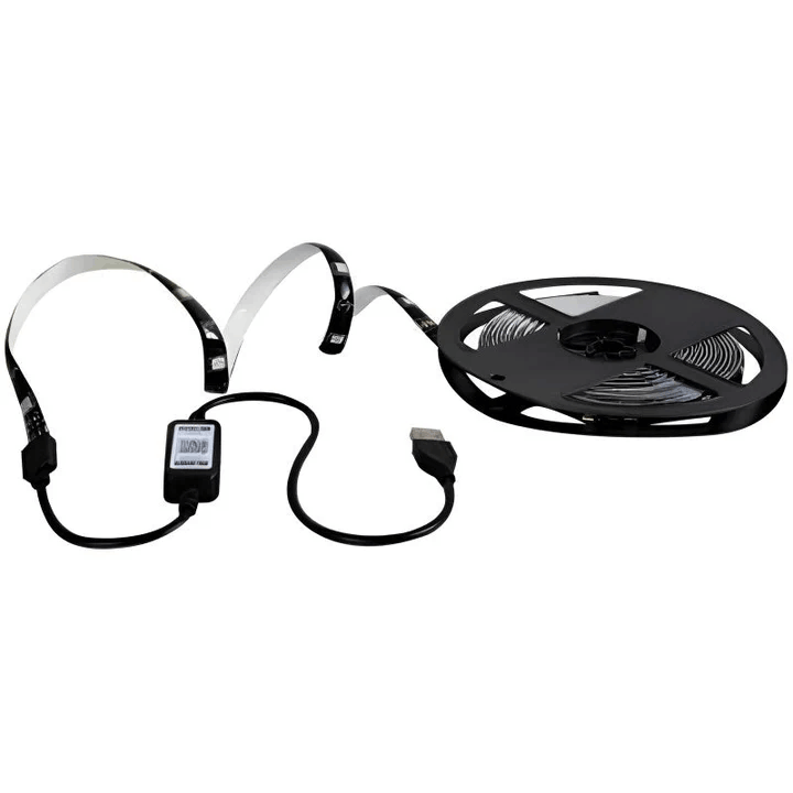 XTRIKE ME HT-5050-B3 3M RGB LED Strip Light with Bluetooth App Control and USB Power